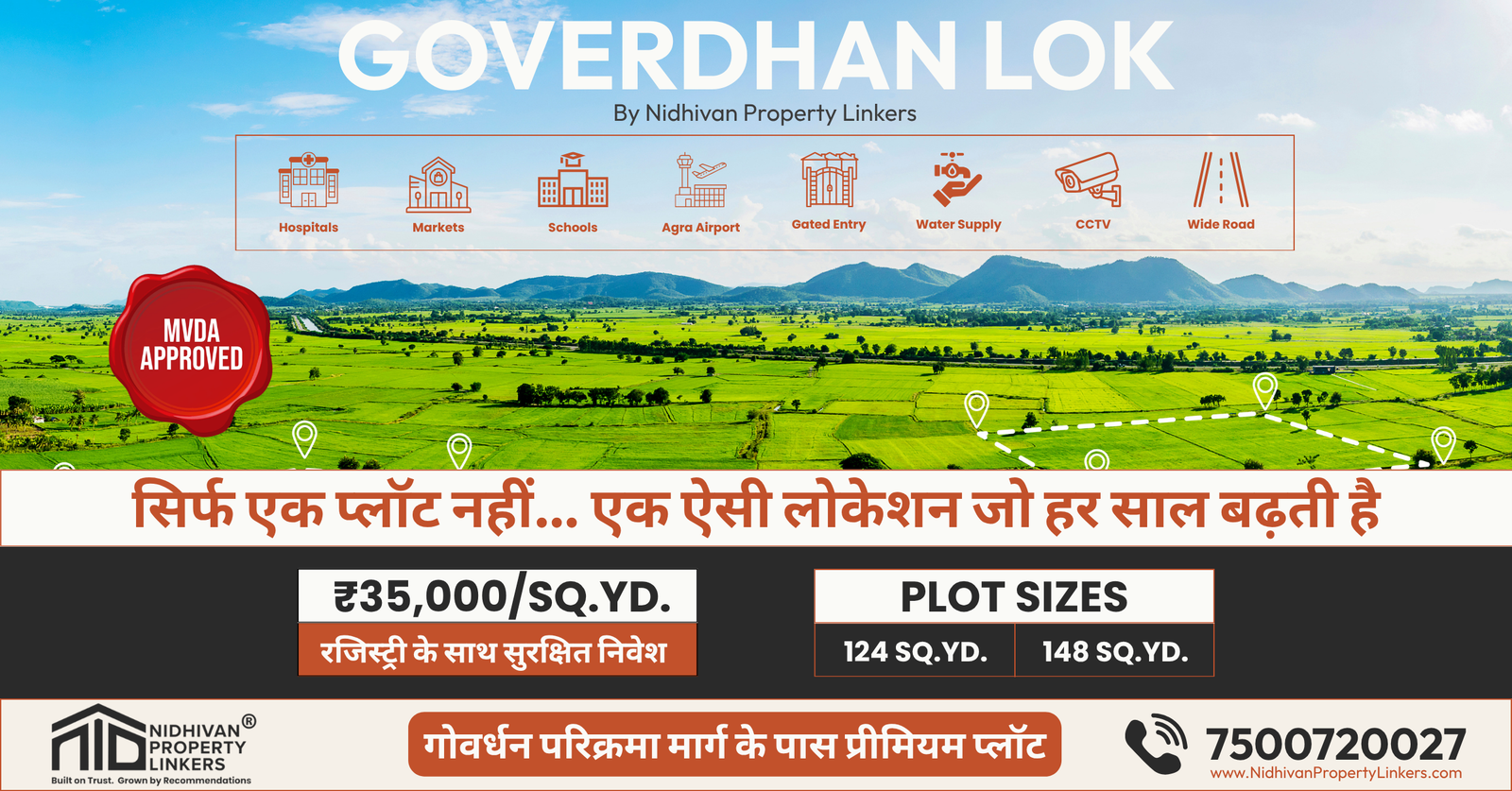 Govardhan Lok – Faith, Investment aur Future Growth ka Perfect Combination