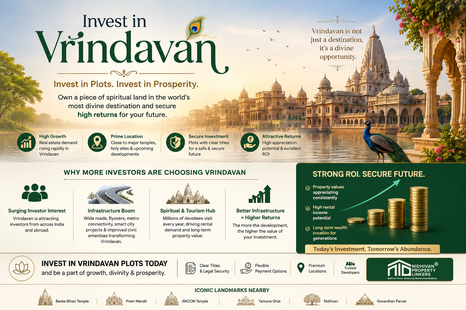 Invest in Vrindavan A Spiritual Destination with Exceptional Real Estate Growth Opportunities