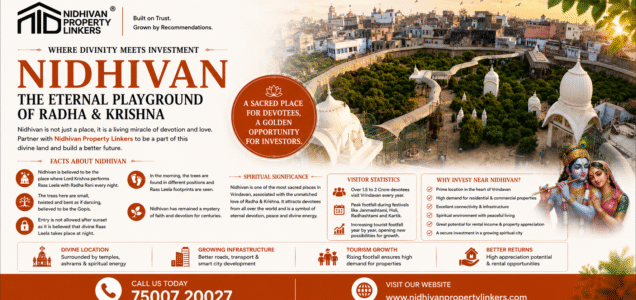 Nidhivan Vrindavan: History, Mysteries, Tourism Growth, Infrastructure Development and Real Estate Investment Opportunities