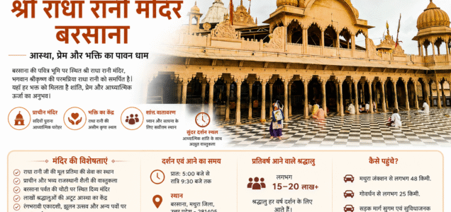 Shri Radha Rani Temple Barsana: A Spiritual Destination and Emerging Real Estate Investment Hub