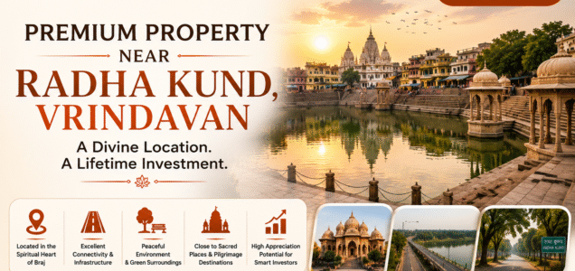 Premium Property Near Radha Kund, Vrindavan – The Next Real Estate Hotspot in Braj