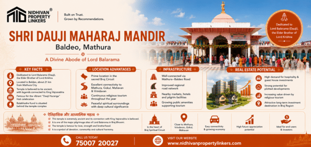 Shri Dauji Maharaj Mandir Mathura - History, Location, Infrastructure & Property Investment
